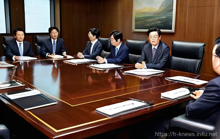 박근혜 국정농단 사건 - **Prompt for "The Strange Friendship that Shook the Blue House":**
    "A clandestine meeting scene ...